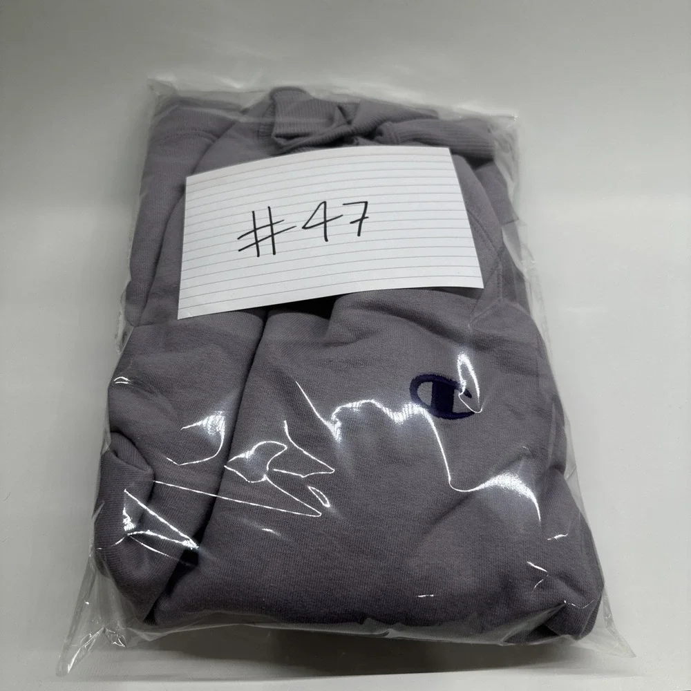 Champion Sweatshirt Womens Size XLPurple Turtle Neck Long Sleeve Embroidered - Picture 7 of 7